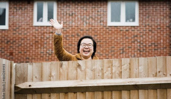 happy fence